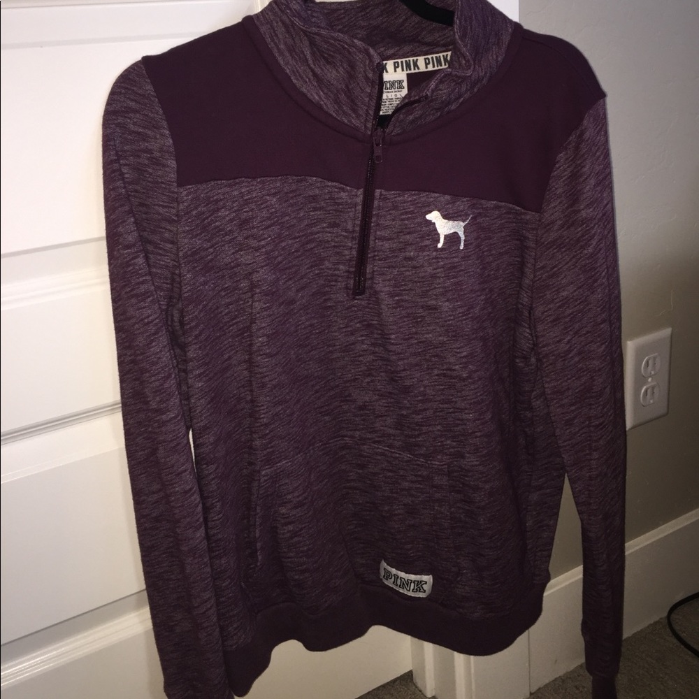 ⭐️Victoria’s Secret Pink Zip Up Pullover Hoodie⭐️